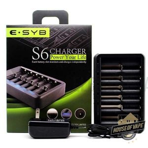 ESYB S6 6-Bay Battery Charger