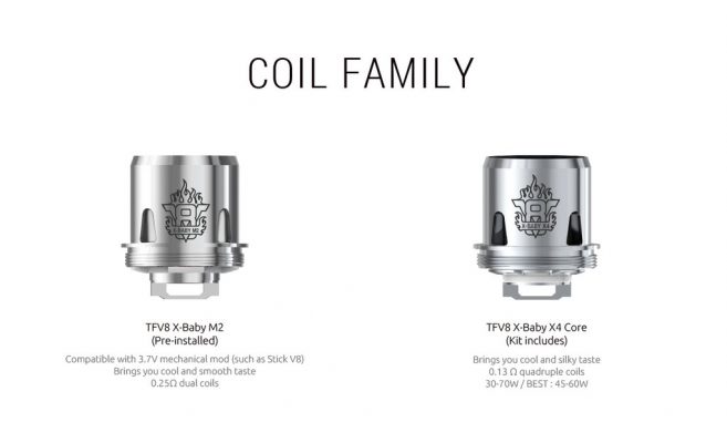 TFV8 X-Baby Coils