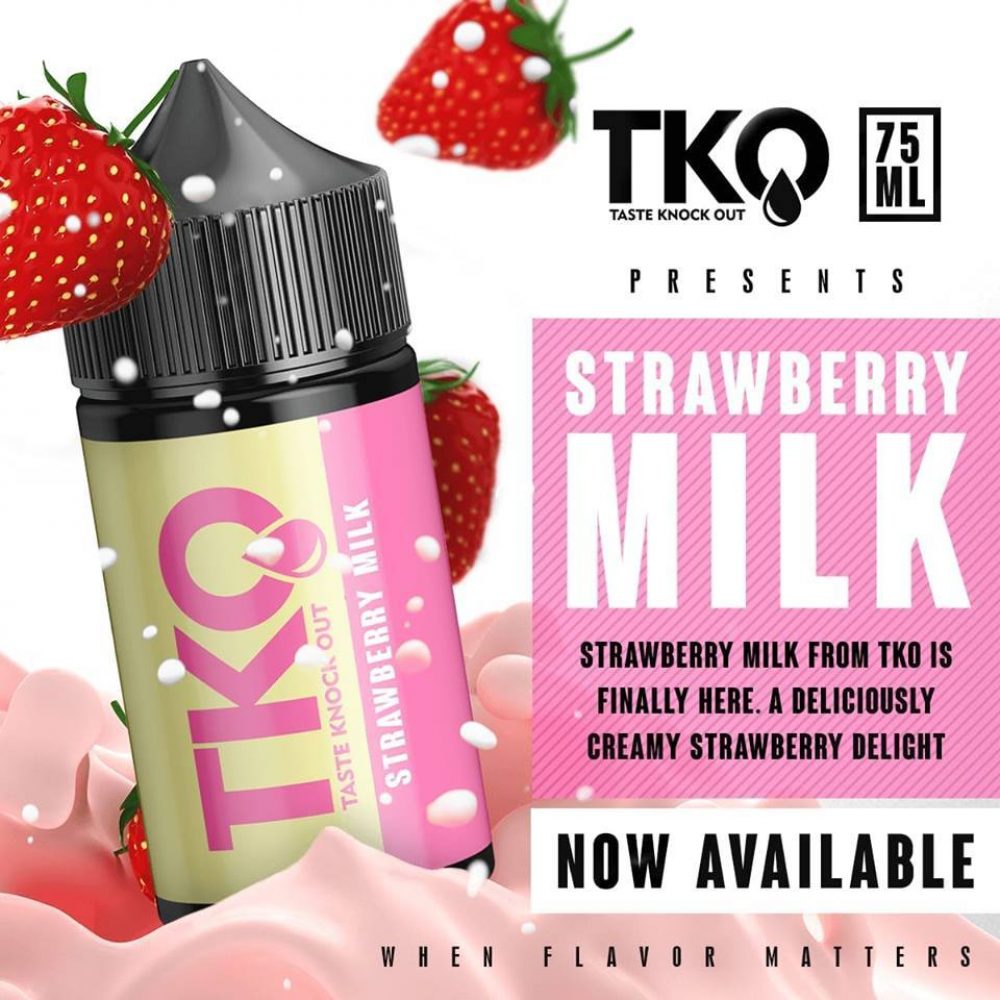 TasteKnockOut TKO Strawberry Milk TasteKnockOut TKO Strawberry Milk